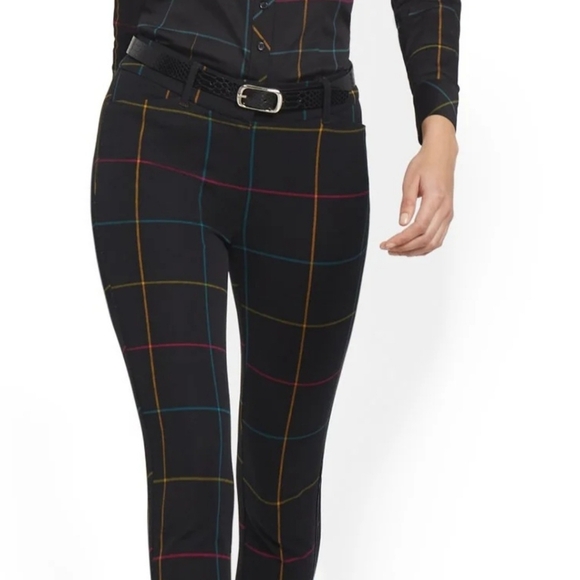 New York And Company Audrey High-Waisted Ankle Pant Tall Size 6 - Picture 3 of 11